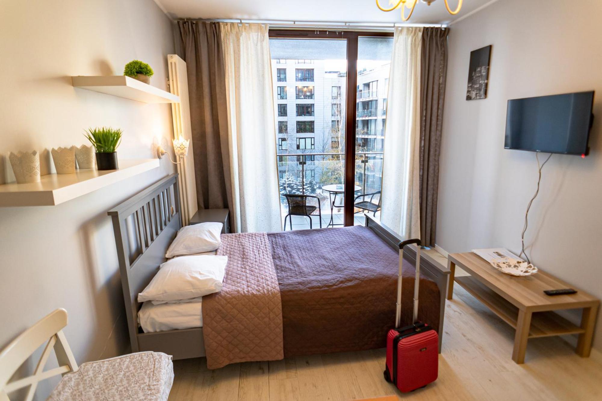 Apartamenty Triton Park Warsawa Ruang foto